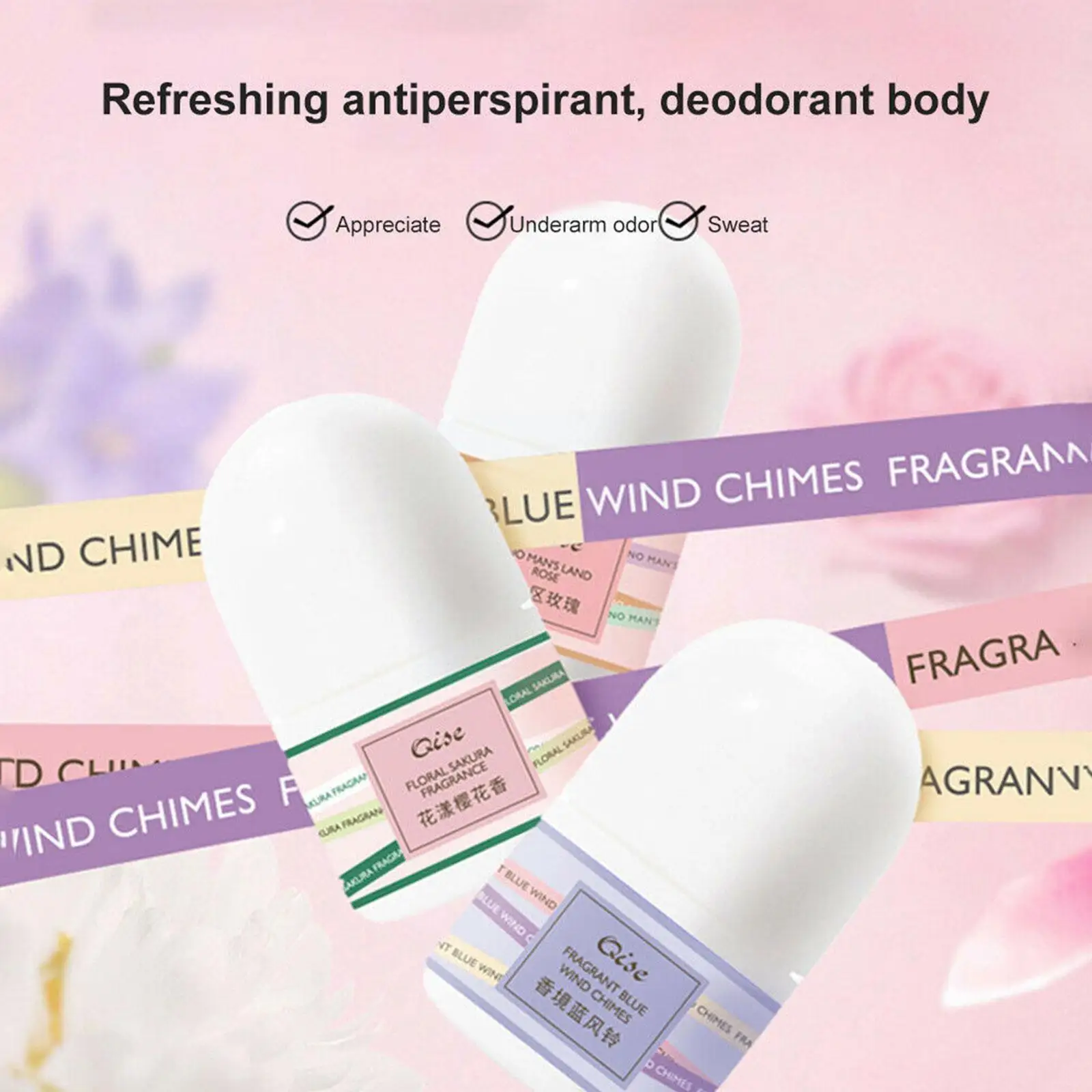 

Ball Body Lotion Antiperspirants Underarm Deodorant Women Roll Underarm Perfumes Anti Smooth On Dry Fragrance Bottle Men T8g0