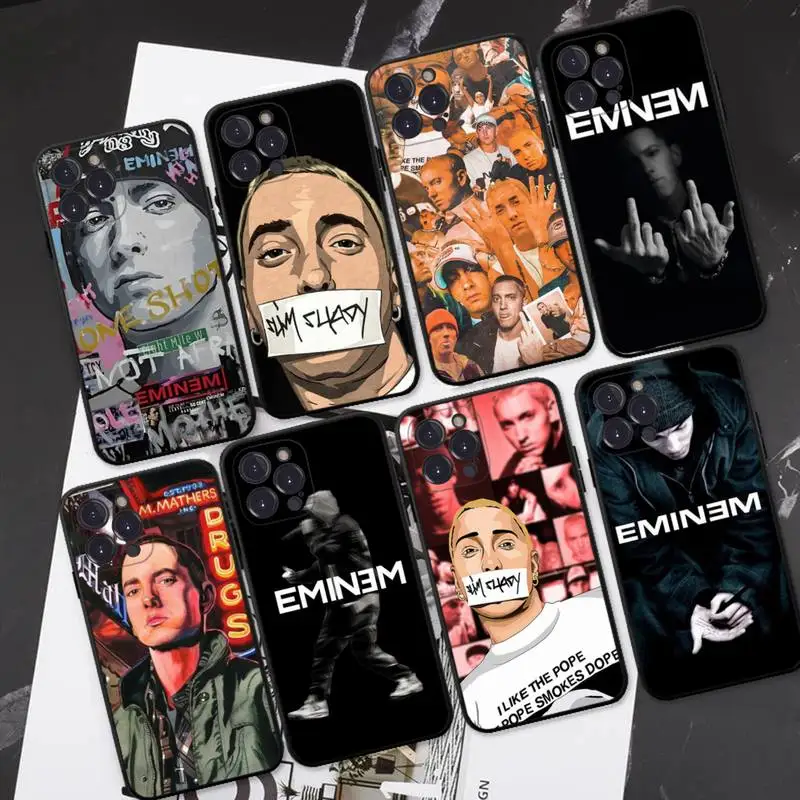 

Marshall Mathers Eminem Phone Case For iPhone 14 11 12 13 Mini Pro XS Max Cover 6 7 8 Plus X XR SE 2020 Funda Shell