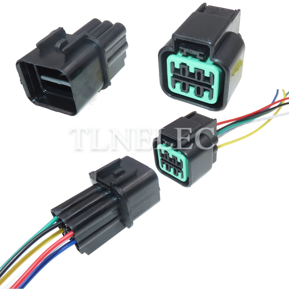 6-контактный Автомобильный датчик кислорода, герметичный разъем с проводами, автомобильный провод, кабельная розетка для KIA Hyundai