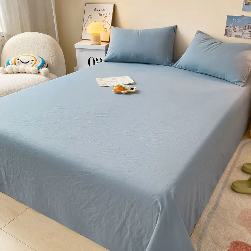 

Sheets For Double Bed Bedroom Or Student Dormitory Suitable For Sleeping Naked Soft And Comfortable Purity