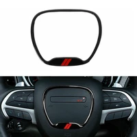 car interior accessories for dodge challenger charger jeeps grand cherokee srt8 2015 2020 steering wheel central ring trim cover