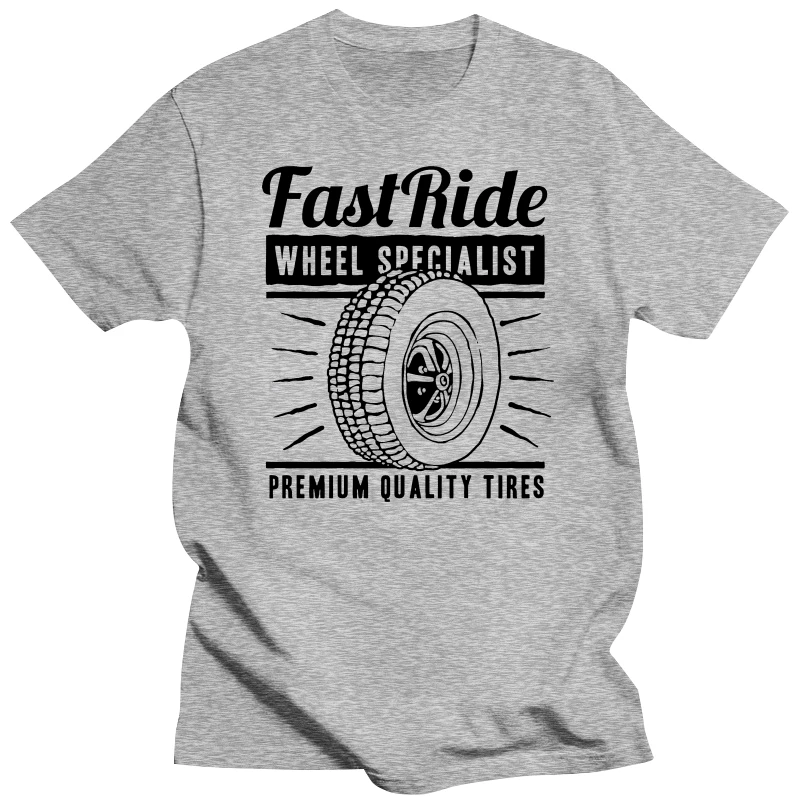 Летняя крутая футболка байкерская Moto Herren Schirt Hemd Fast Ride Car Auto Garage