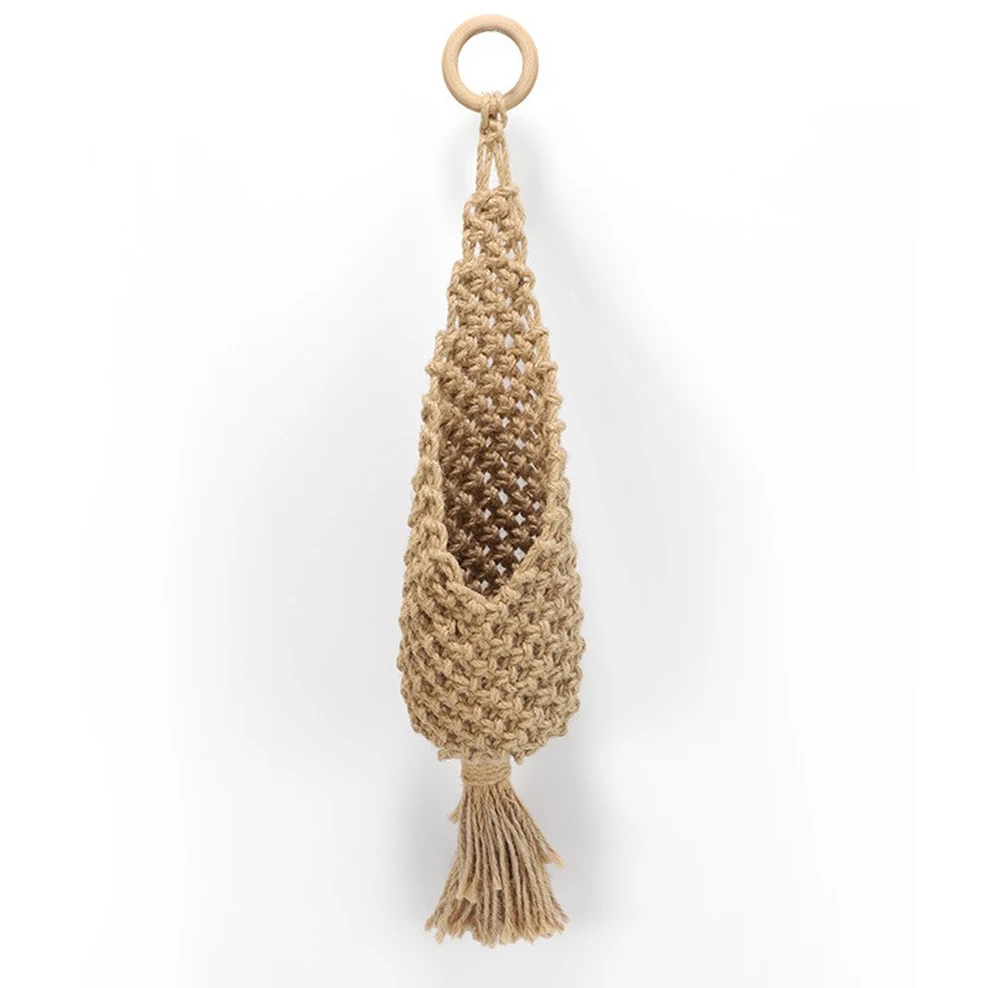 

New Style Hanging Basket Net Pocket Pendant Bohemian Hand Woven Tapestry Living Room Wall Decoration Home Decor