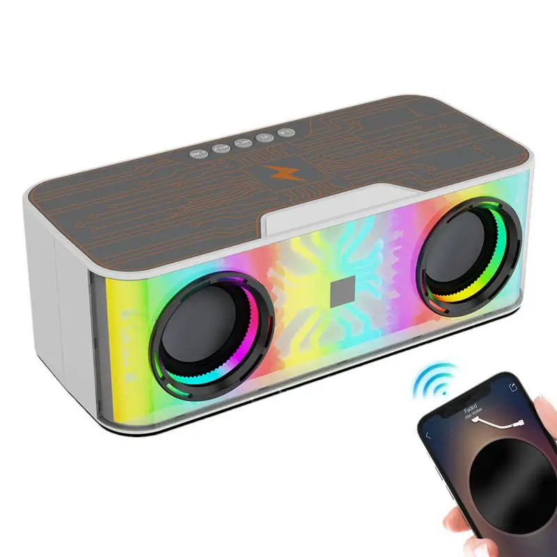 

Беспроводная мини-Колонка со светодиодной подсветкой