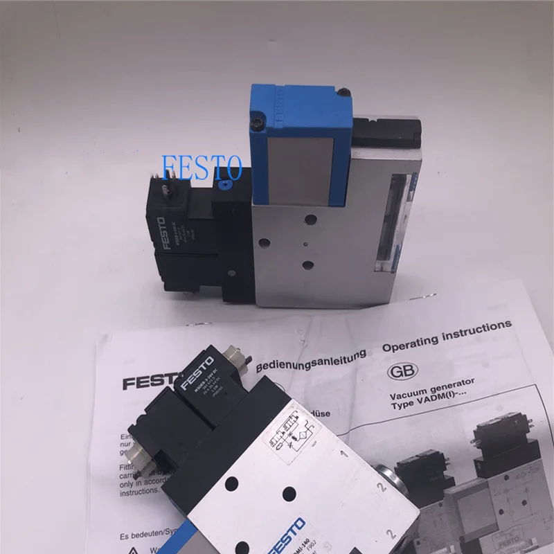 Генератор FESTO Vakuum VADMI-140-LS-P 171059 VADMI-70-P 162526 VADMI-70-LS-P VADMI-95 162508 VADMI-95-P 162528 ВАДМИ-200 162510