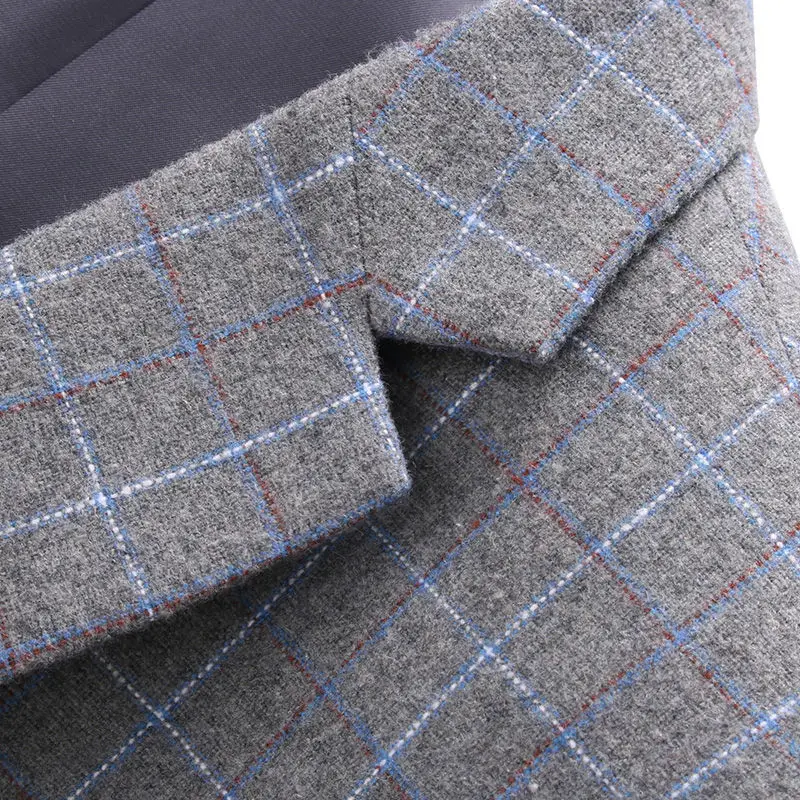 (Пиджак + брюки) 2022 мужской деловой костюм 2 шт. в комплекте для жениха на выпускной