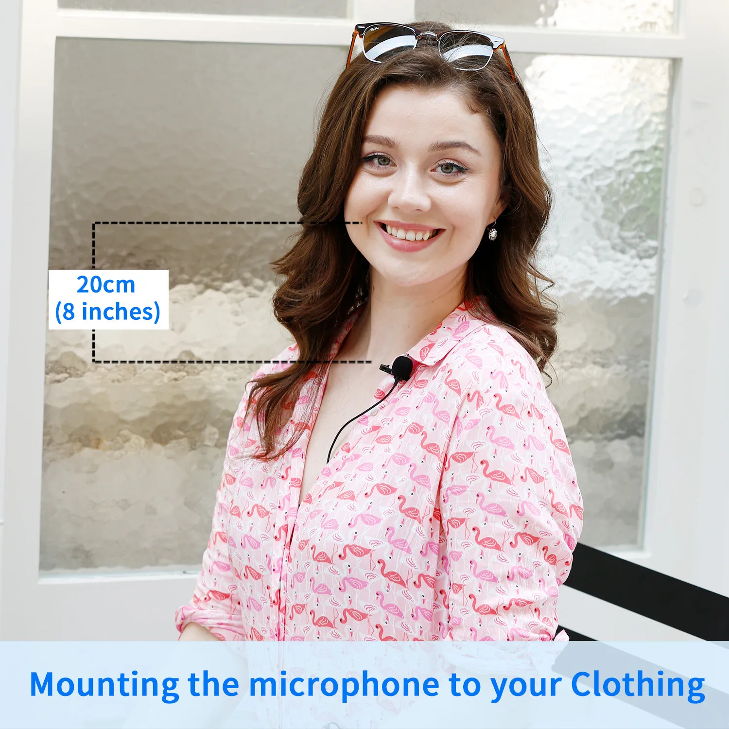 Нагрудный кардиоидный микрофон BOYA BY-M2 Lavalier с зажимом и кабелем 3 5 мм TRS съемная