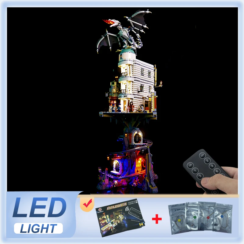 DIY радиоуправляемая деталь набор для LEGO 76417 волшебное зарядное устройство (только