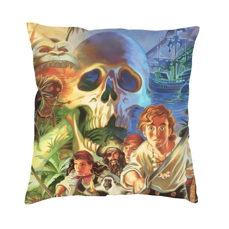 

Наволочка для подушки с принтом тайна обезьяны, 40x40 см