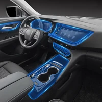 for buick envision s plus 2021 car interior center console transparent tpu protective film anti scratc repair film accessories
