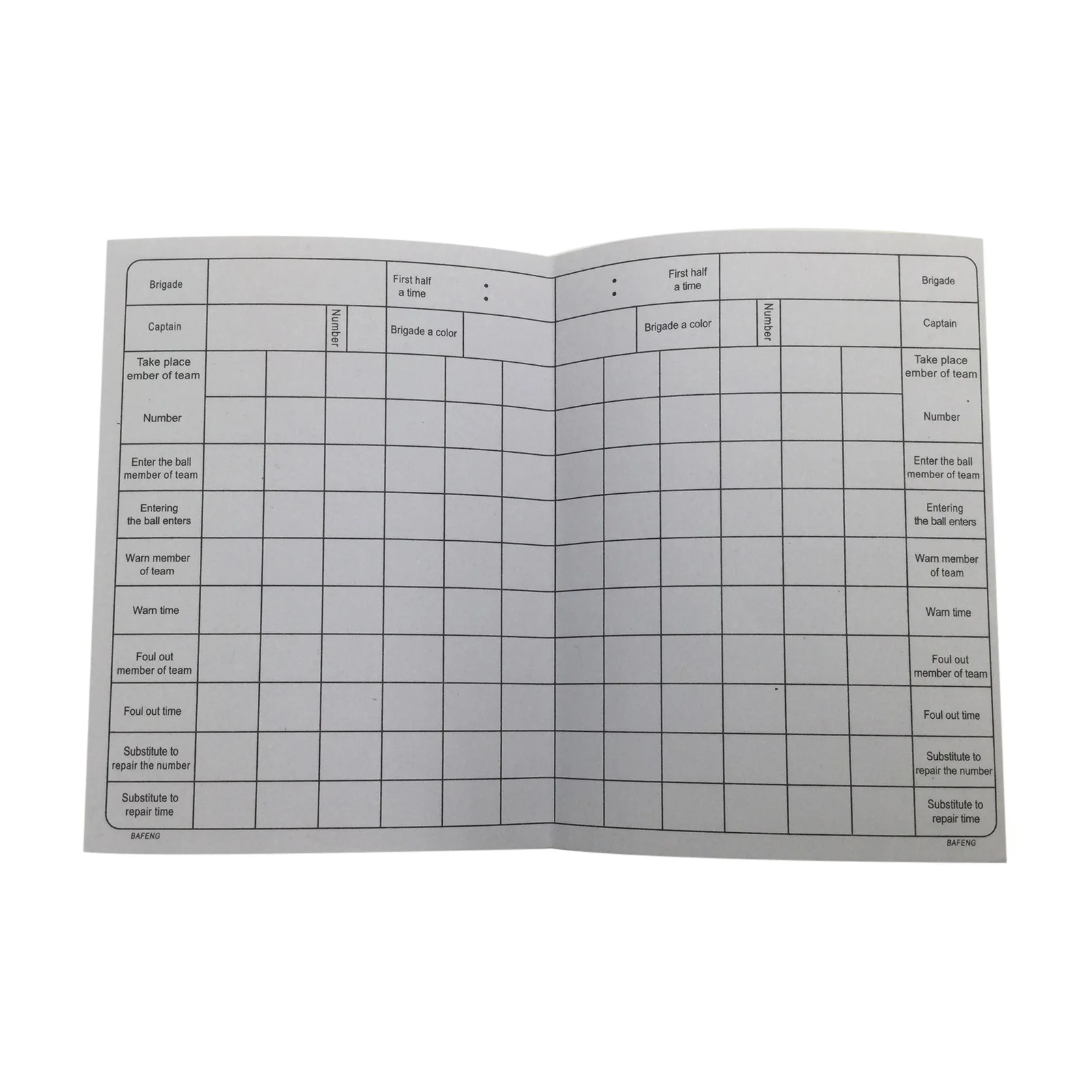 Футбол искусственная монета кожа с ручкой блокнот кошелек набор для тренировок