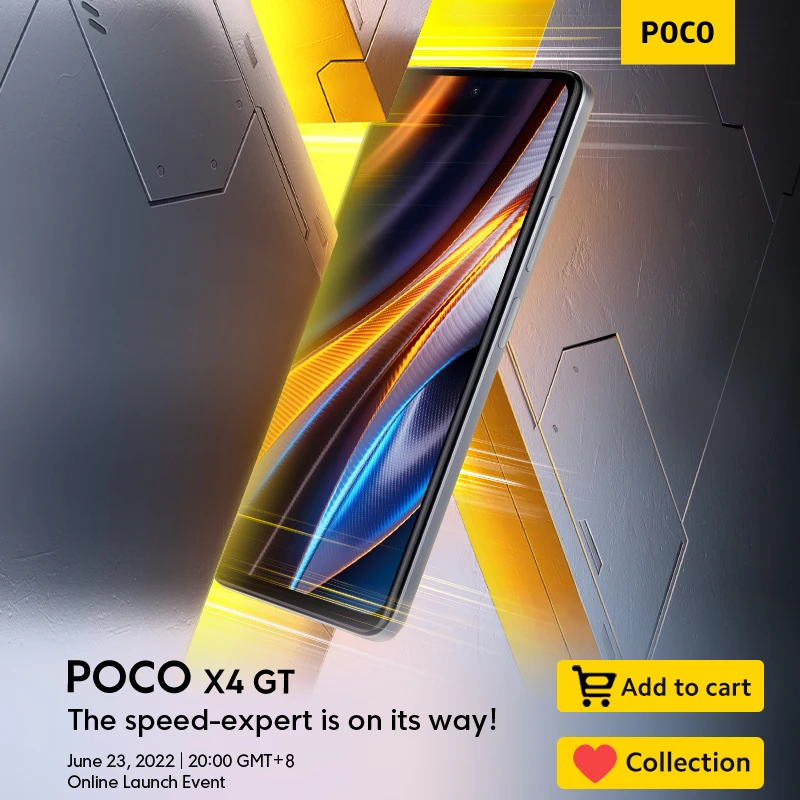  POCO X4 GT 5G смартфон Dimensity 8100 144 Гц 67 Вт turbo зарядка 