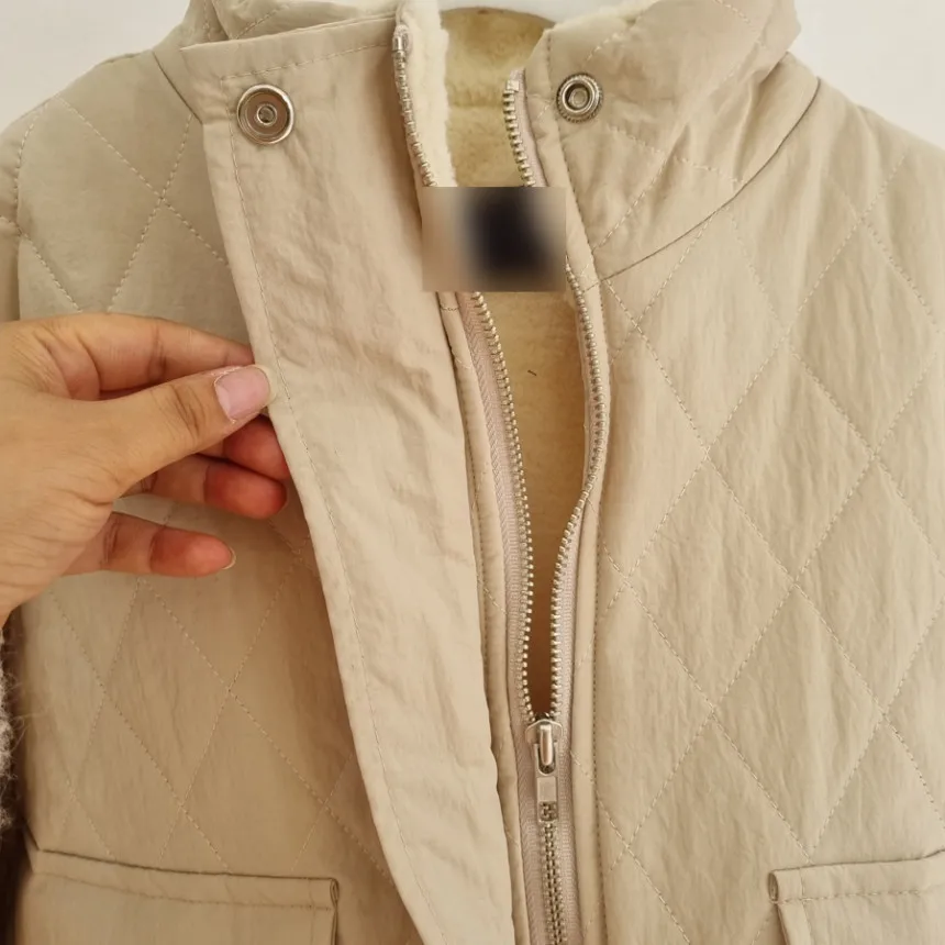 Short Winter Jacket Women New Streetwear Padded Bomber Korean Fashion Warm Cotton Coats Female Clothing Loose Outerwear Parkas