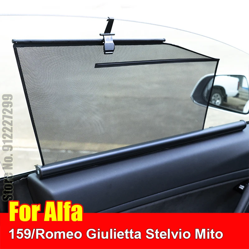 

For Alfa 159/Romeo Giulietta/Stelvio/Mito Car Sun Visor Automatic Lift Accessori Window Cover SunShade Curtain Shade
