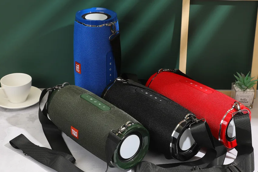 

Tg187 Subwoofer Stereo Speaker Outdoor Portable Bluetooth Speaker Bluetooth Column