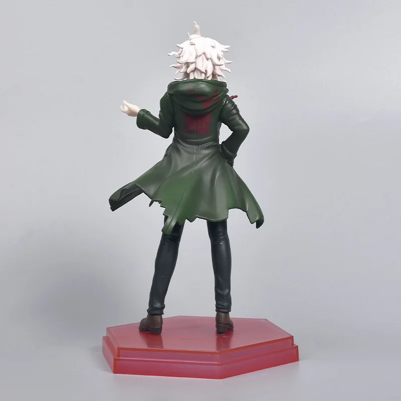 20CM Danganronpa Nagito Komaeda PVC Action Figure Anime Figure Model Toys For Boys Figure Collection Doll Desktop Display Gift images - 6