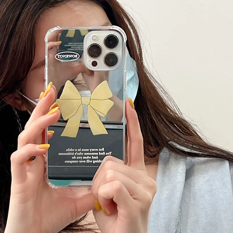 Роскошный чехол для телефона с зеркалом макияжа iPhone 13 12 11 Pro XS MAX X XR 8 7 Plus Мягкий