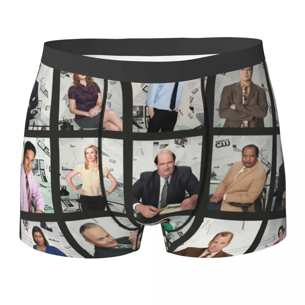 

Men's The Office Dwight Schrute Boxer Shorts Panties Soft Underwear Funny Tv Homme Funny Underpants