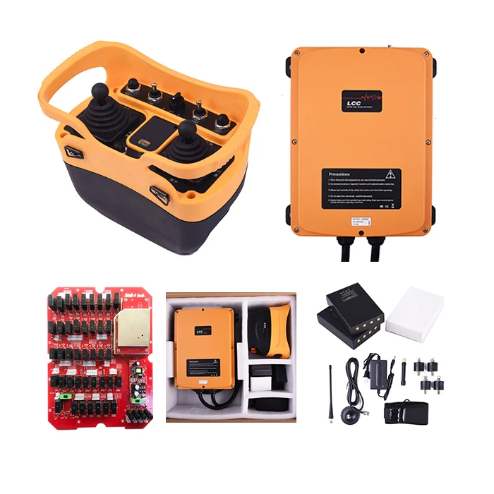 

Q5000 Lcc Factory Direct Sale Industrial Crane Hydraulic Joystick Radio Remote Control