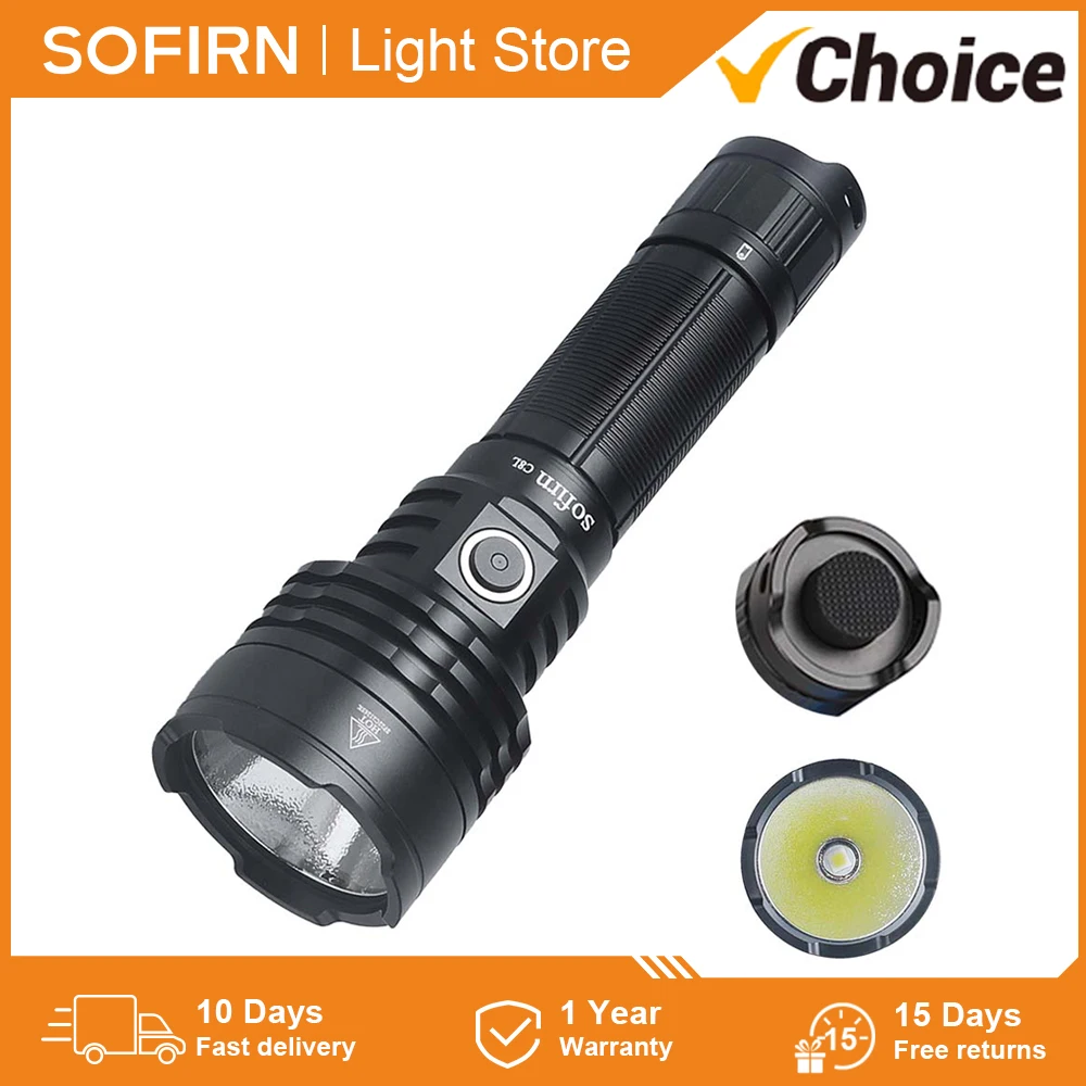 

Sofirn C8L 21700 фонарик 3100 лм
