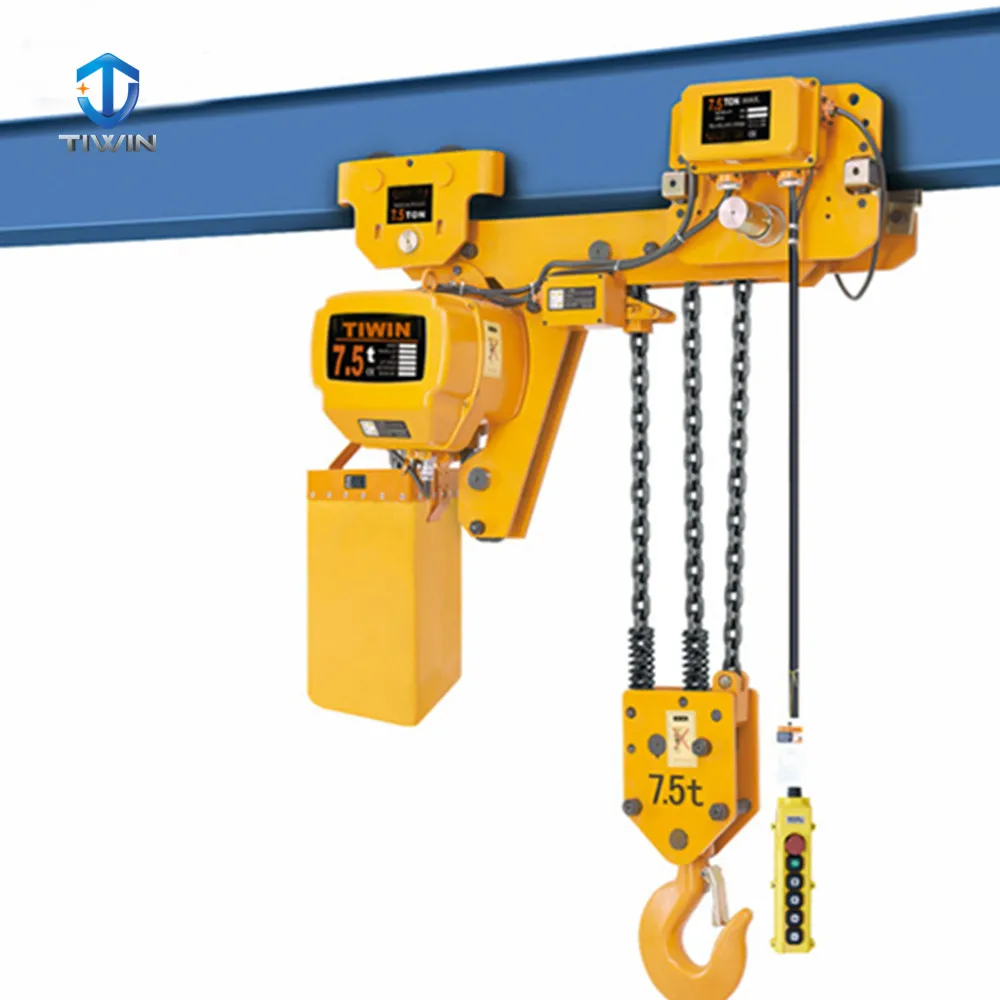 

Chain type wireless remote control electric hoist