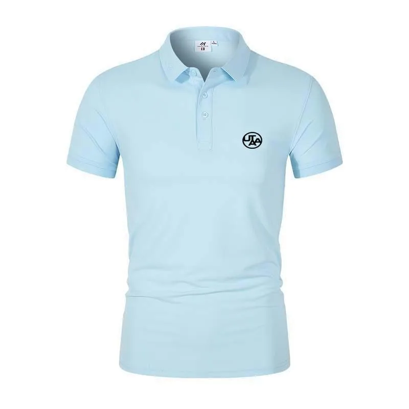

Golf Apparel Men's 2023 New Summer Polo Shirt Golf Button Breathable POLO Short Sleeve T-shirt Casual Business Men's Shirt T-shi