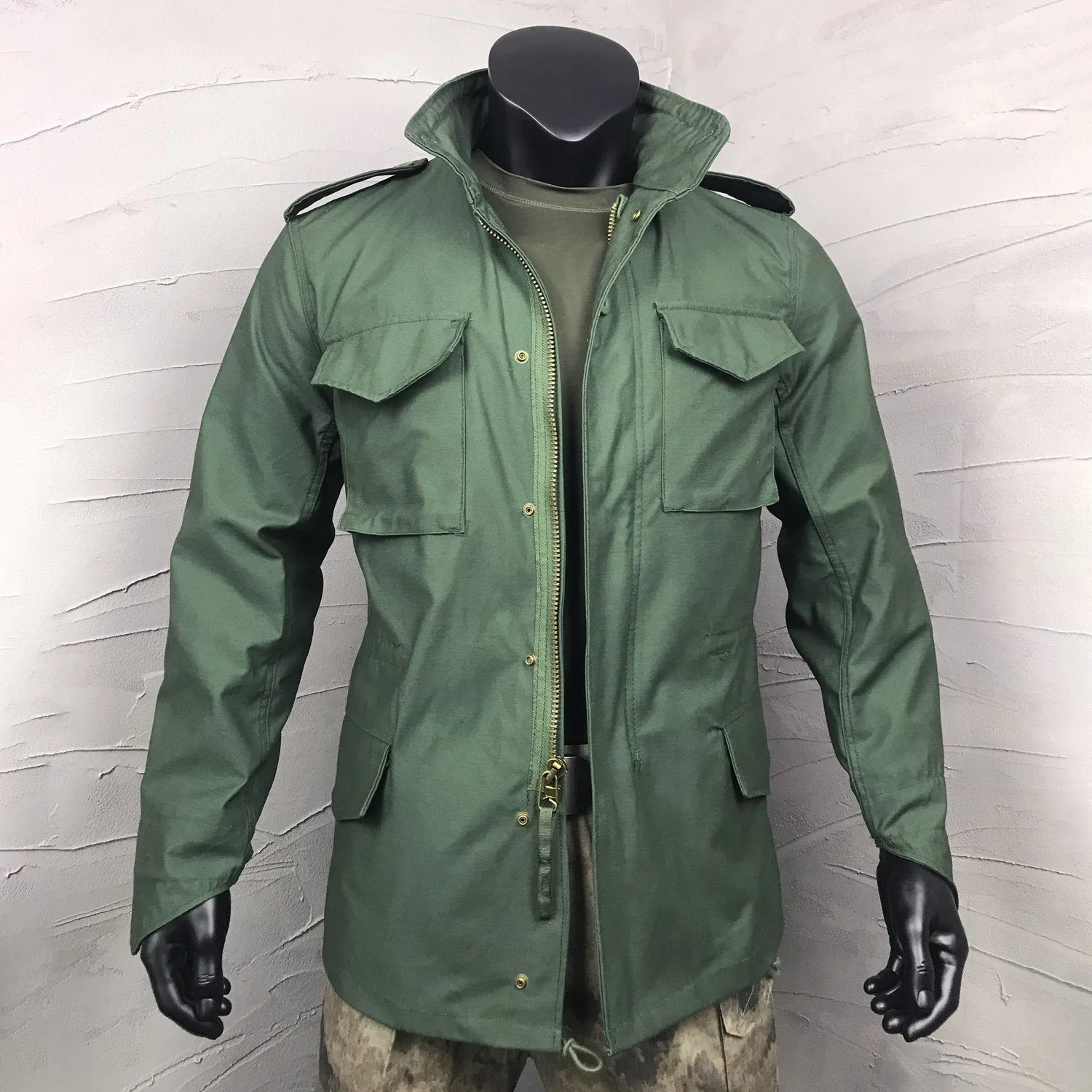 Outdoor Field Commander Camouflage Windbreaker Waterproof Wear-resistant Windproof Military Uniform Men Tactical Shooting Jacket