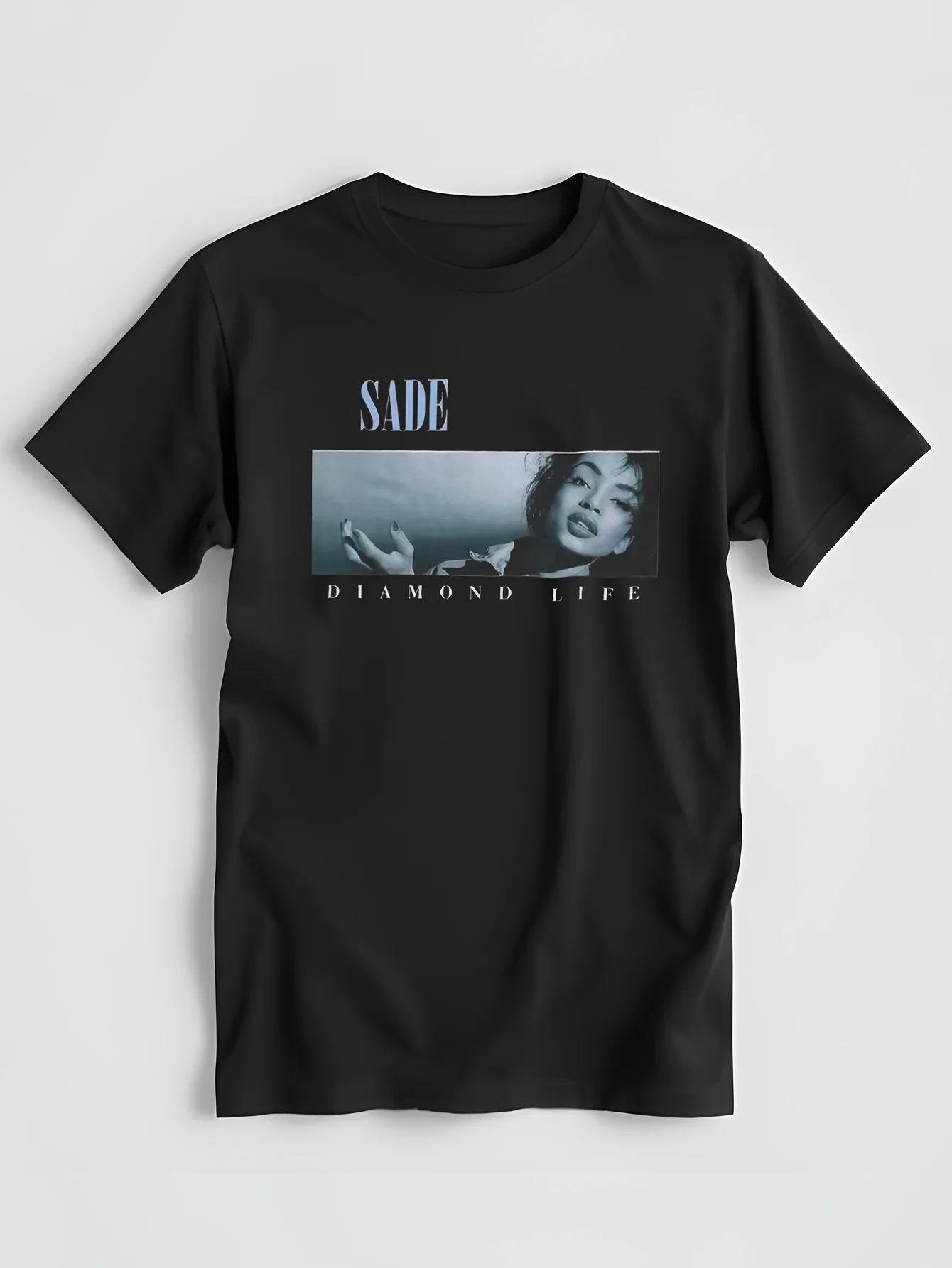 Винтажные футболки Sades Adu мужская хлопковая рубашка с круглым вырезом футболка