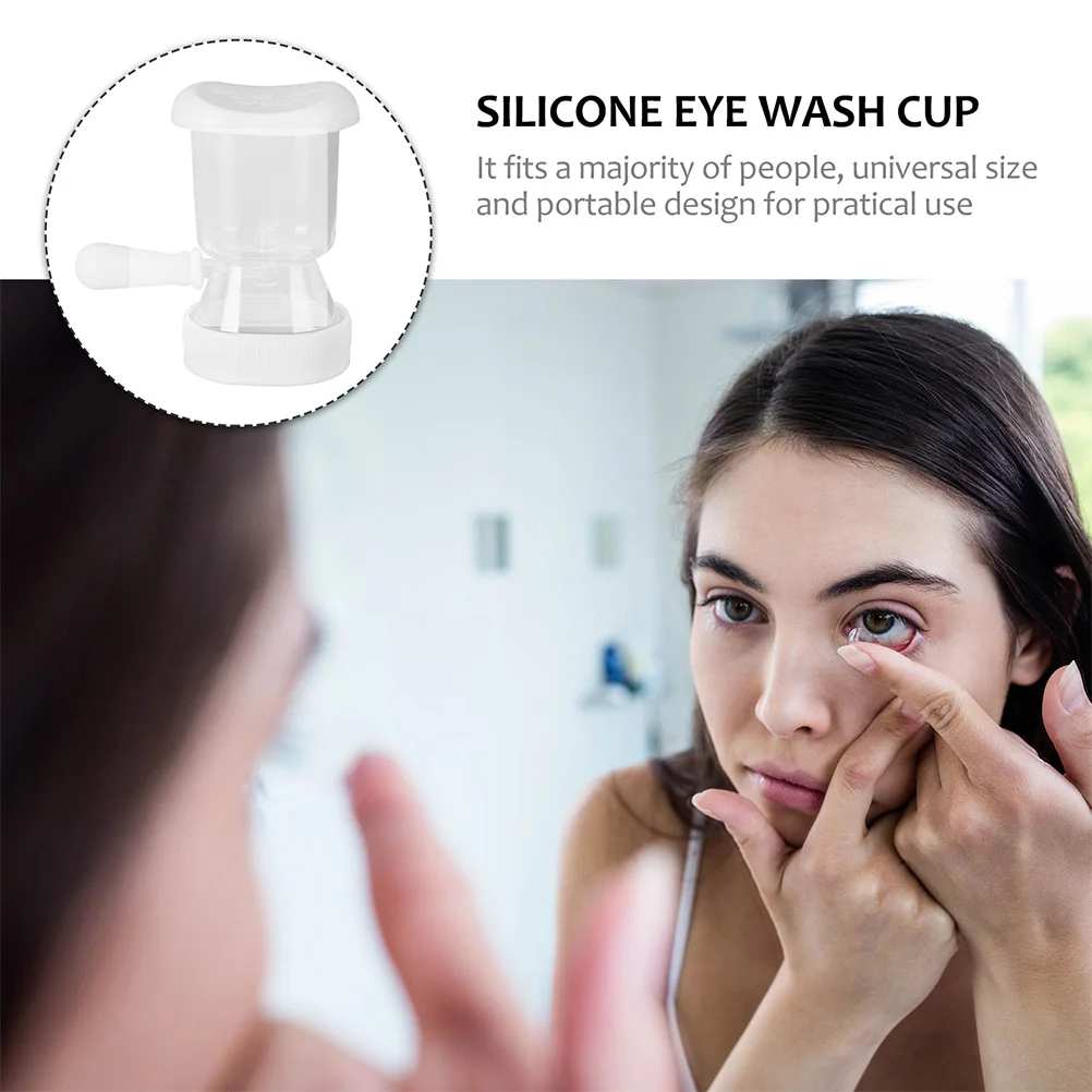 2 шт. силиконовые контейнеры для мытья глаз |