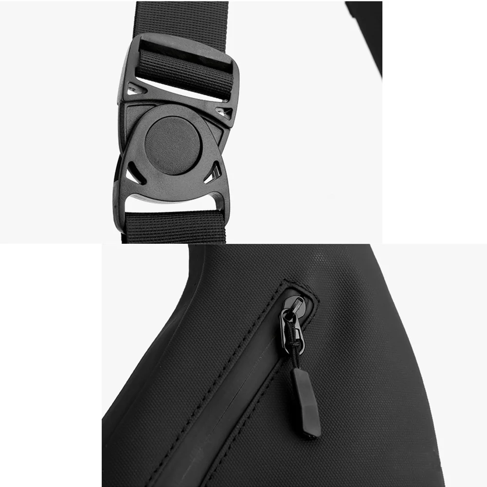 Men's Fanny Pack Teenager Crossbody Sling Bag Waterproof Large Capacity Sports Running Cycling  Anti-Theft Backpack Fashion