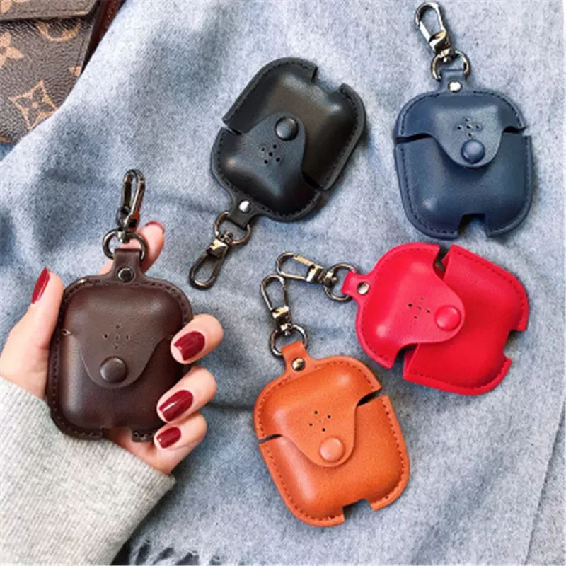 

For Air Pods Pro Airpods Pro Luxury Leather Case Earphone Charging Box Case for Airpods Air Pods Pro Bluetooth Earphone Case