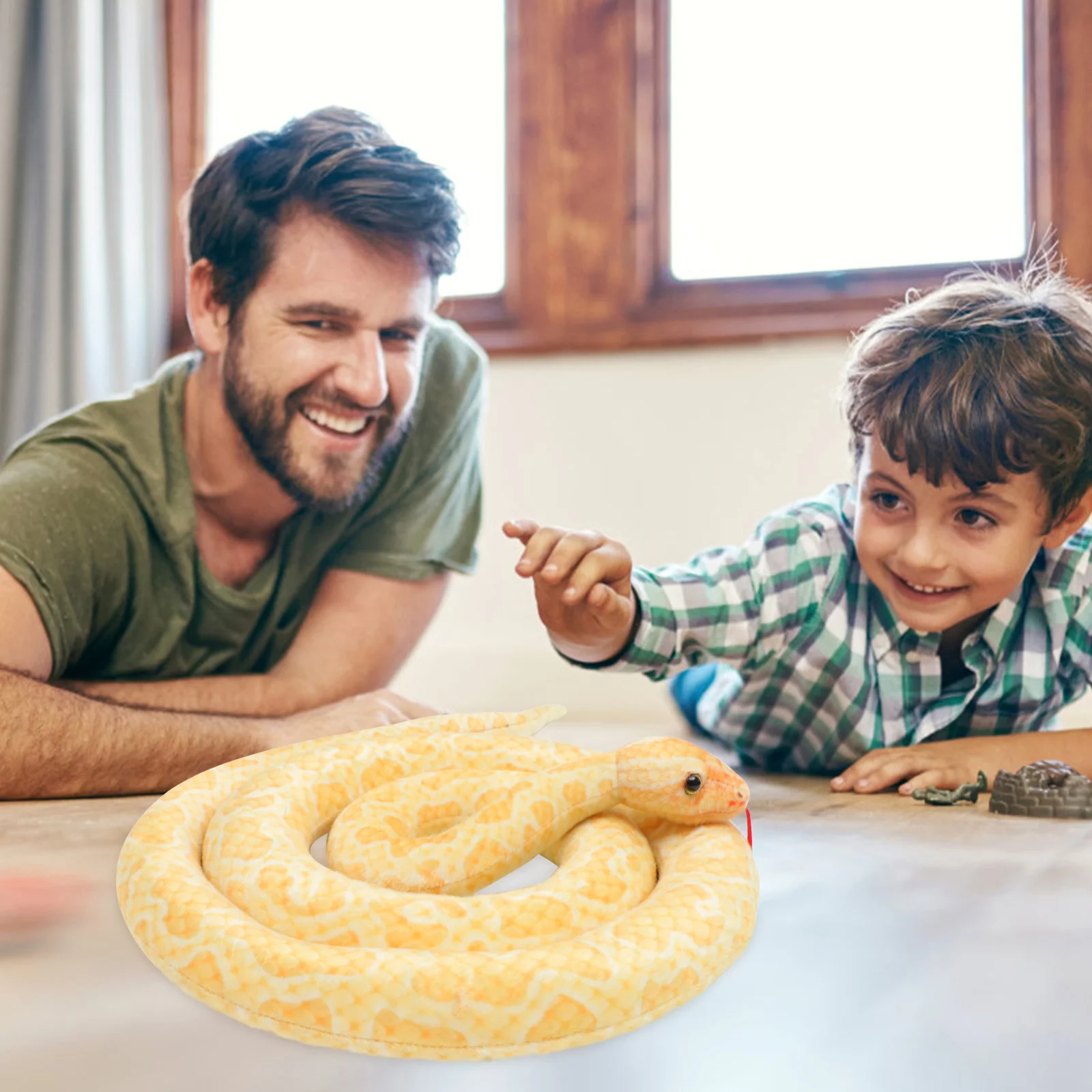 

Prank Stuffed Snake Prank Snake Toy Hunted House Snake Prank Snake Model Stuffed Tricky Snake