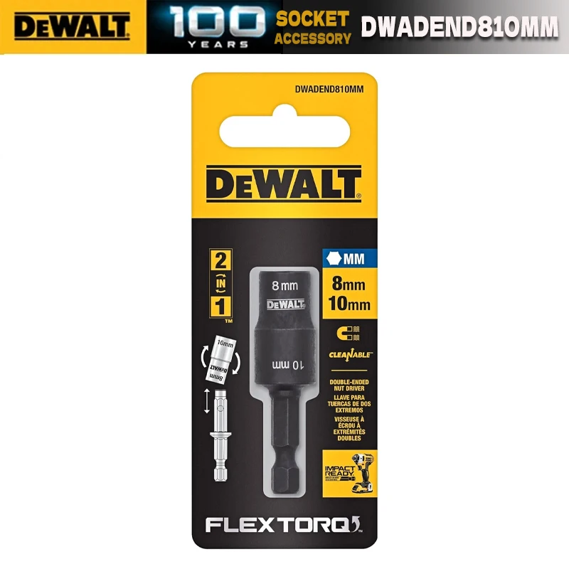 

DEWALT DWADEND810MM FLEXTORQ Удлинитель для ударных дрелей 8/10 мм