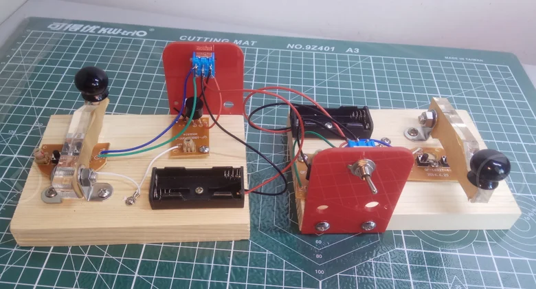Радиопередатчик радиостанция Morse code радио беспроводной настенный