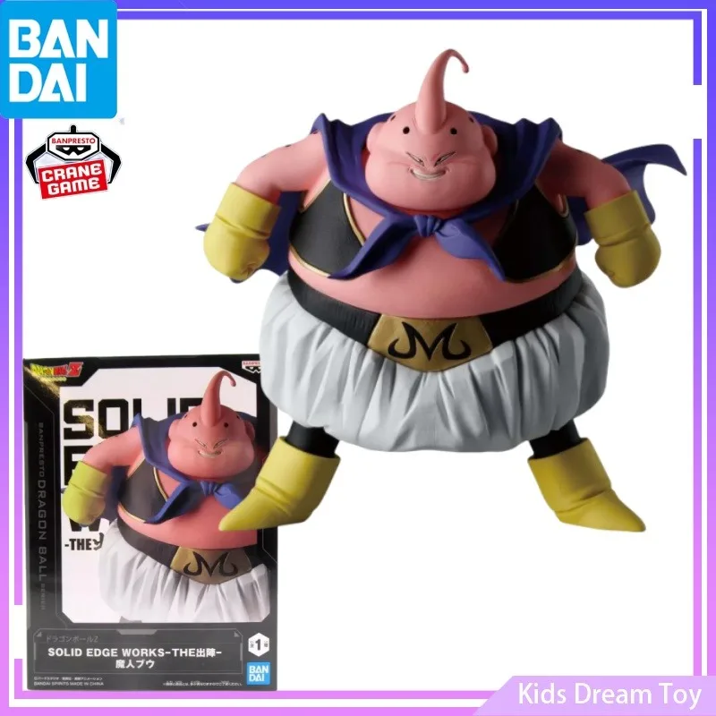 Bandai в наличии Оригинальный BANPRESTO Dragon Ball Z Аниме SOLID EDGE WORKS -THE Dejin- Majin Buu Фигурки