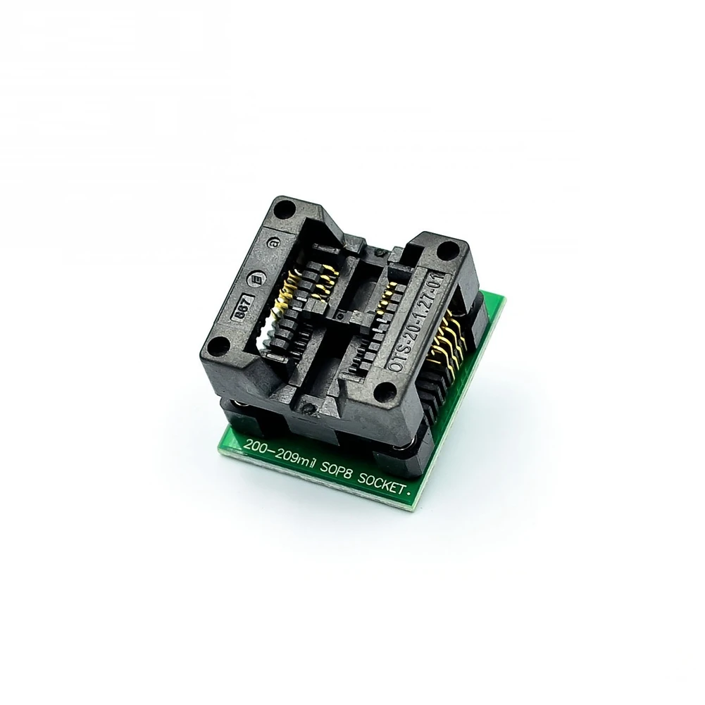 

1Pcs SOP8 to DIP8 SOP8 Turn DIP8 SOIC8 to DIP8 IC Socket Programmer Adapter Socket for Wide 150Mil