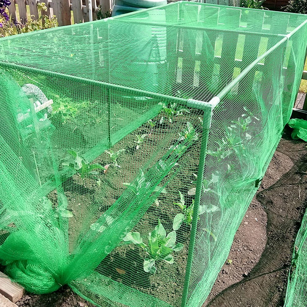 

Lightweight Anti Bird Pest Net Vegetable Fruit Tree Flower Field Insect Control Against Mesh Polyethylene Garden Netting