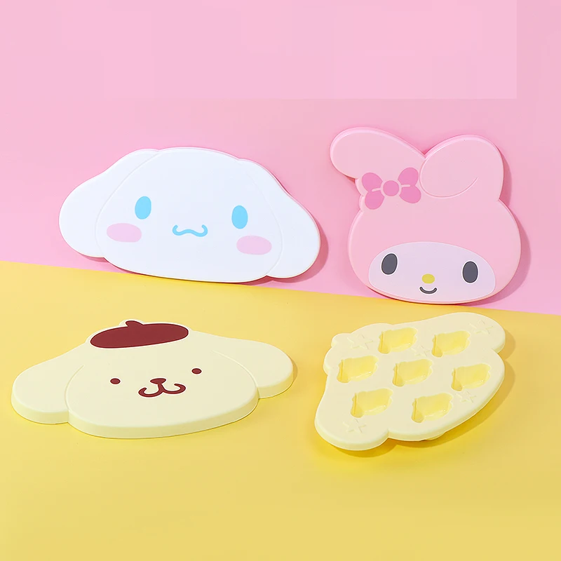 

Sanrioed Anime Cinnamoroll Mymelody Kuromi Silicone Ice Tray Kawaii Ice Cream Ice Cube Mold Diy Kitchen Tools Accessories Gift