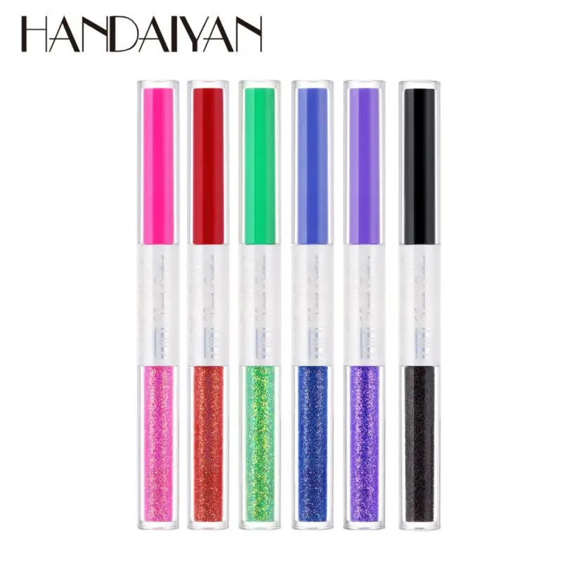 

12 Color Double Head Eyeliner Pencil Long Lasting Quick-drying Waterproof Anti-sweat Eye Liner Eyeliner Pen Cosmetic Makeup New