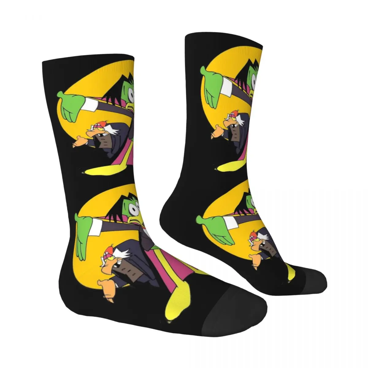 C-Count Duckula британские анимированные комедийные носки забавные чулки для