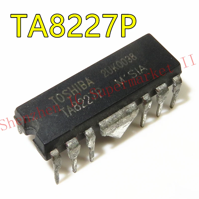 1 шт./лот TA8227 D8227 цепь аудио усилителя HDIP новый оригинальный аутентичный виджет UTC8227 DIP