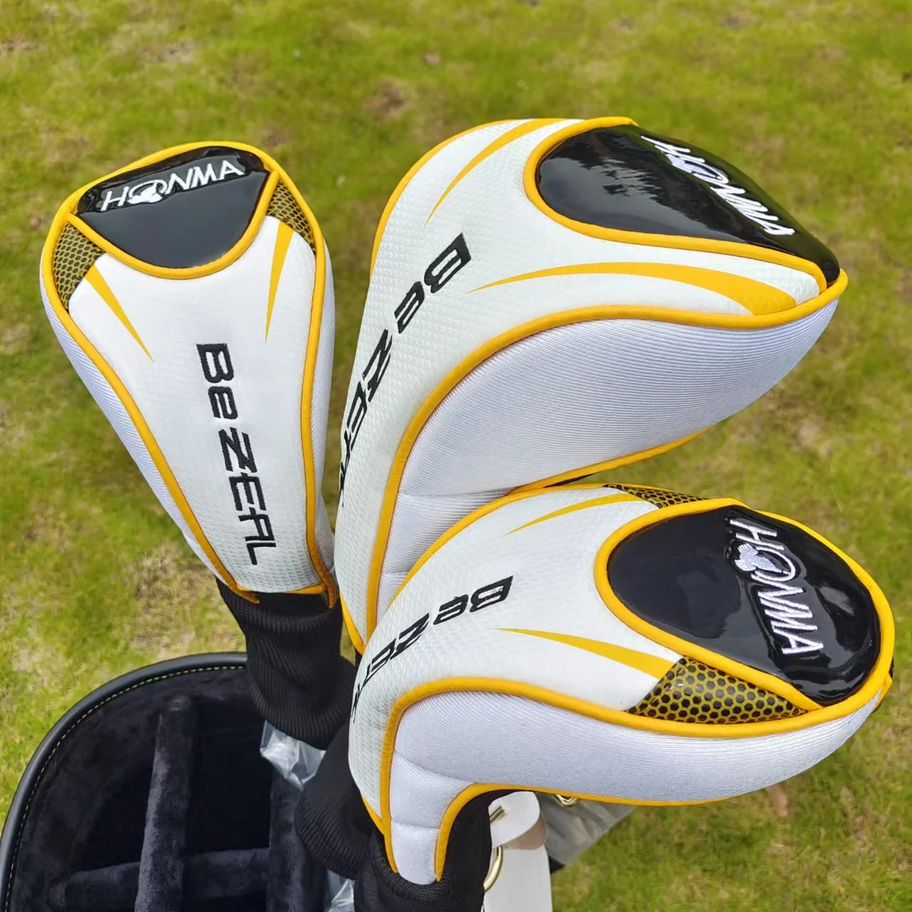 HONMA Golf Clubs HONMA Bezeal 525 Series Men's Golf Drivers Fairway Wood Sets Delivery Head Cover