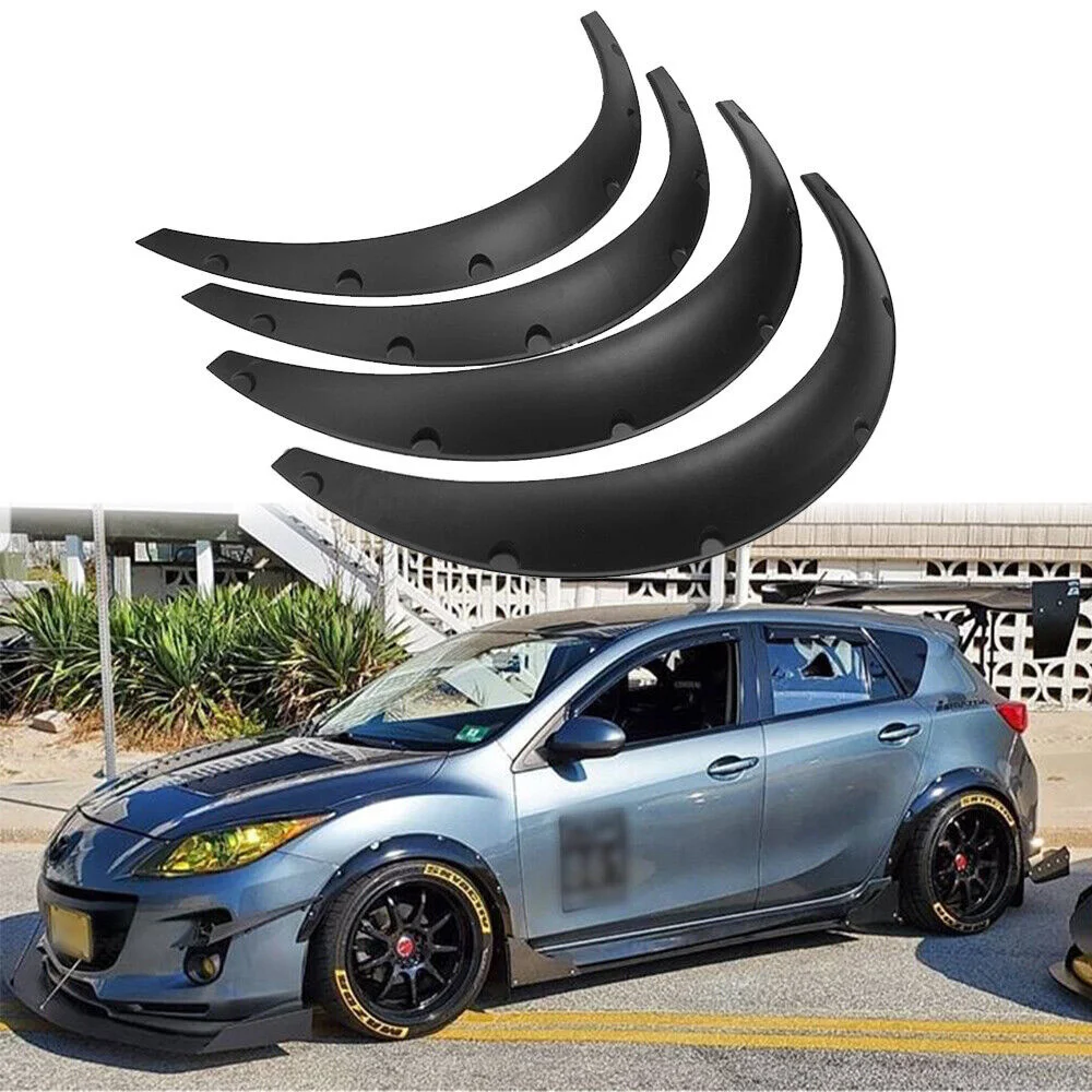 

4X 4,5 "накладки на крылья, комплект Экстра широких накладок на колеса для Mazda 3 CX-3 2004-22