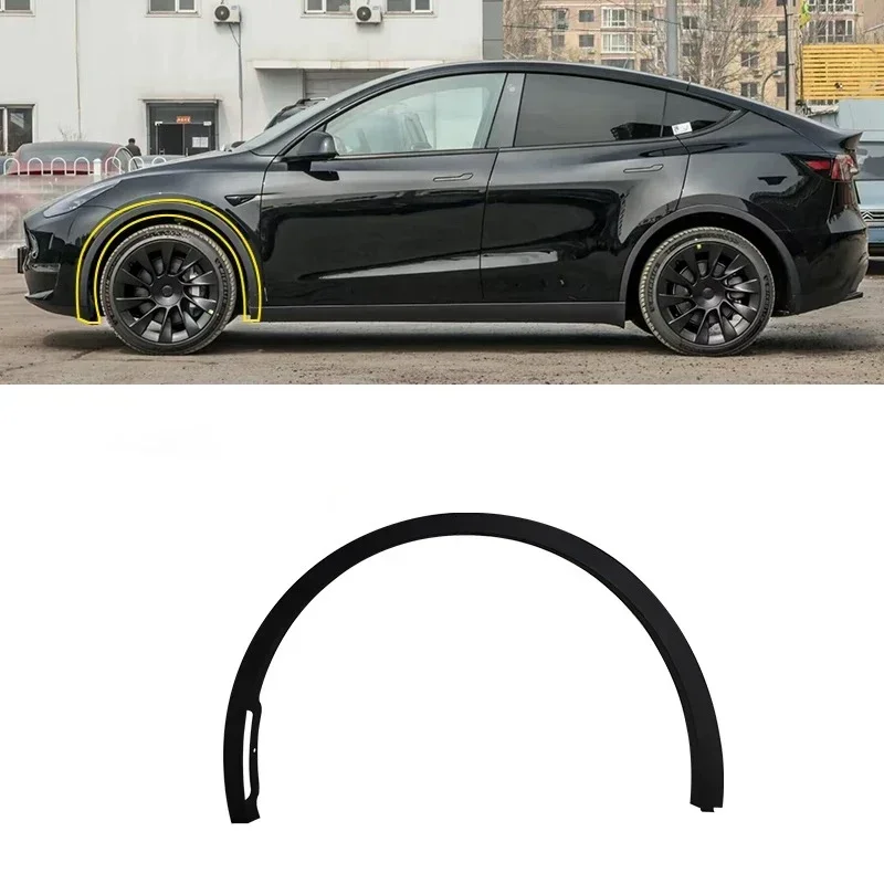 

Для Tesla Model Y 2020 2021 2022 2023 2024, передняя и задняя арка колеса, крыло с защитой от царапин, декоративный защитный чехол, аксессуары