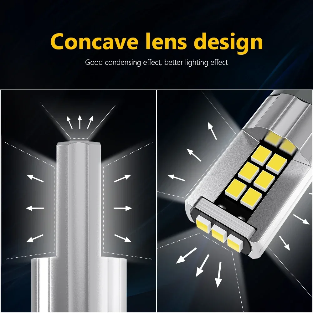 4x Высококачественные супер яркие светодиодные лампы W5W T10 Canbus 2016SMD для парковки