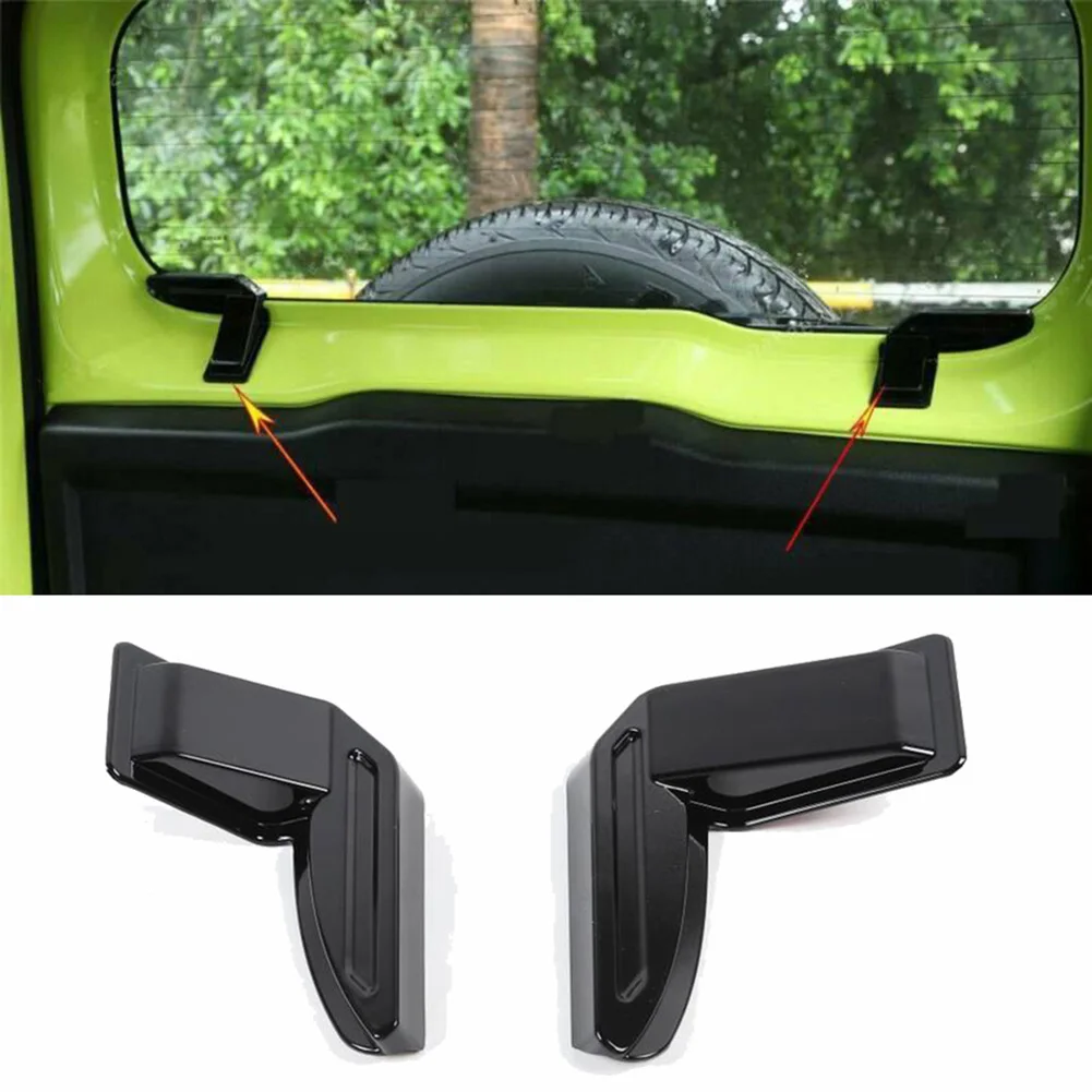 

1 pair Rear Windshield Heating Wire Protection Cover Black For Suzuki Jimny Sierra JB64 JB74 2019 2020 Car Interior Accessories