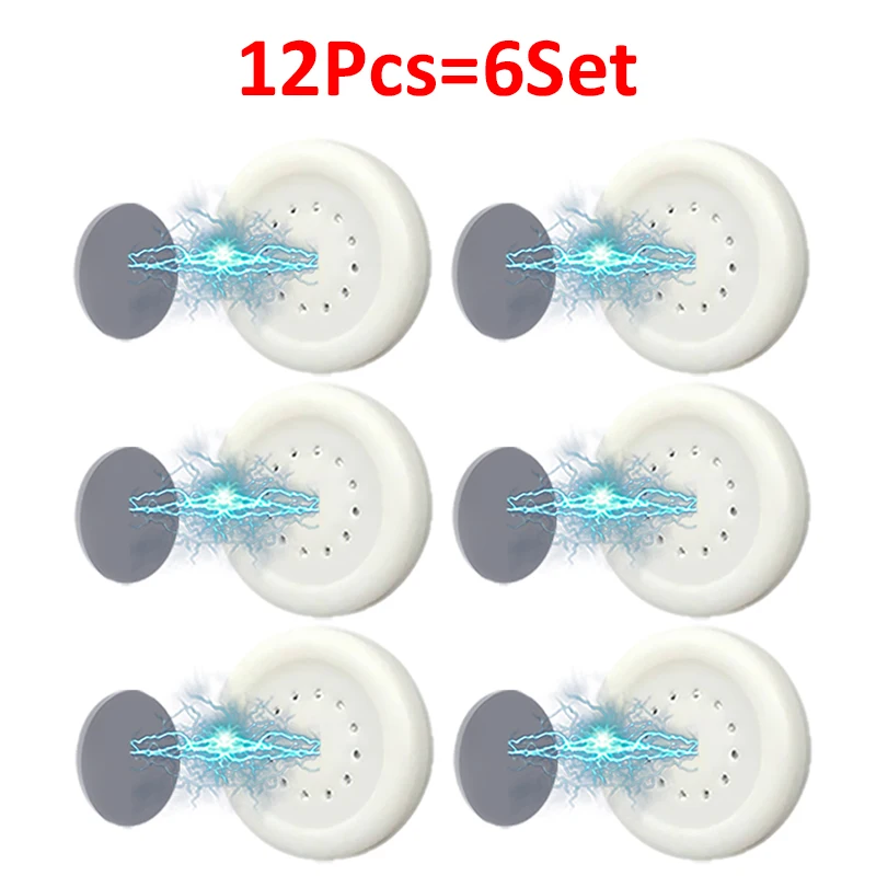 Магнитные крючки, белые, 2-20 шт