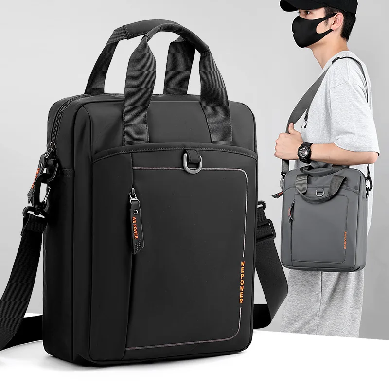 New men's Single Shoulder Bag Leisure Business Laptop Male Bag Fashion Simple Male Oblique Satchel Document Laptop Bag