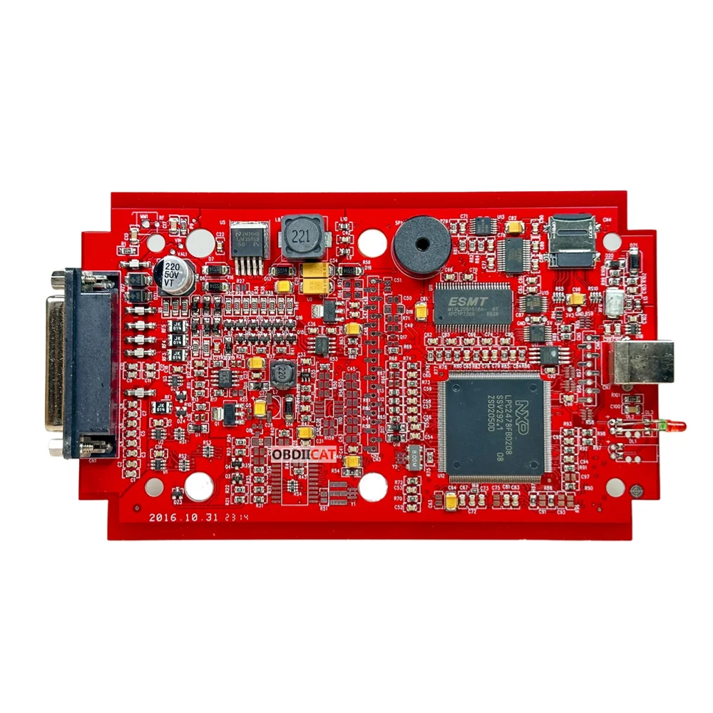 Набор Диагностических Инструментов OBD2 Красного Цвета Стандарт ЕС V2.8 K-ta-g V7.020 С