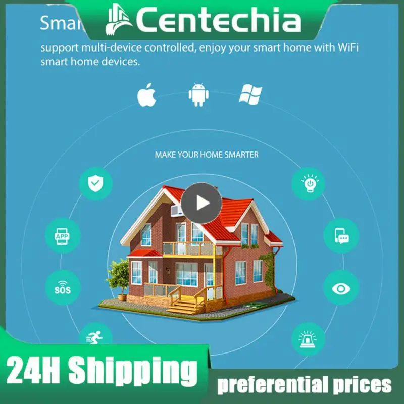 

Smart Life App Remote Siren 2 In 1 Temperature Sensor Usb Power 120 Db Smart Detector Siren Alarm Smart Home Tuya Mini Wireless